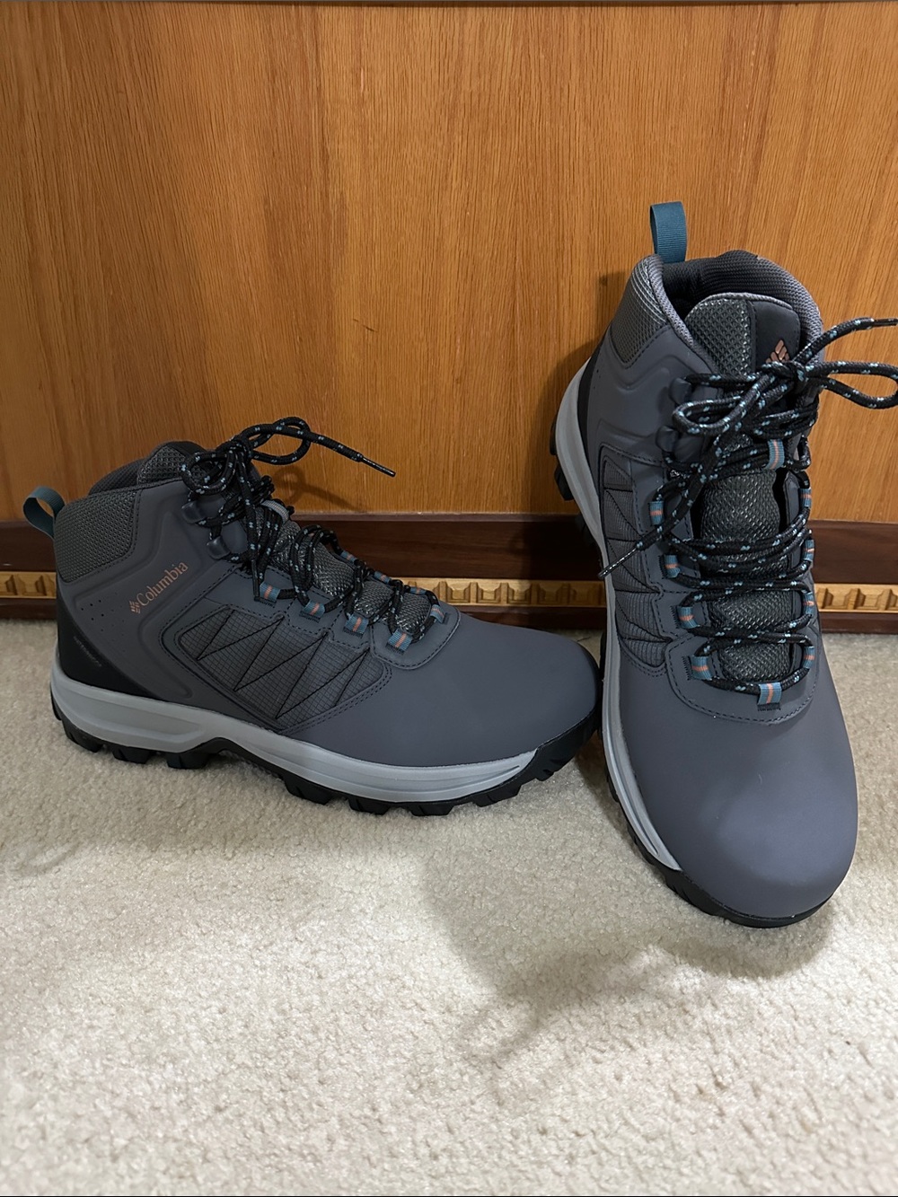 Columbia Men’s Grey Trail Waterproof Hiking Boots